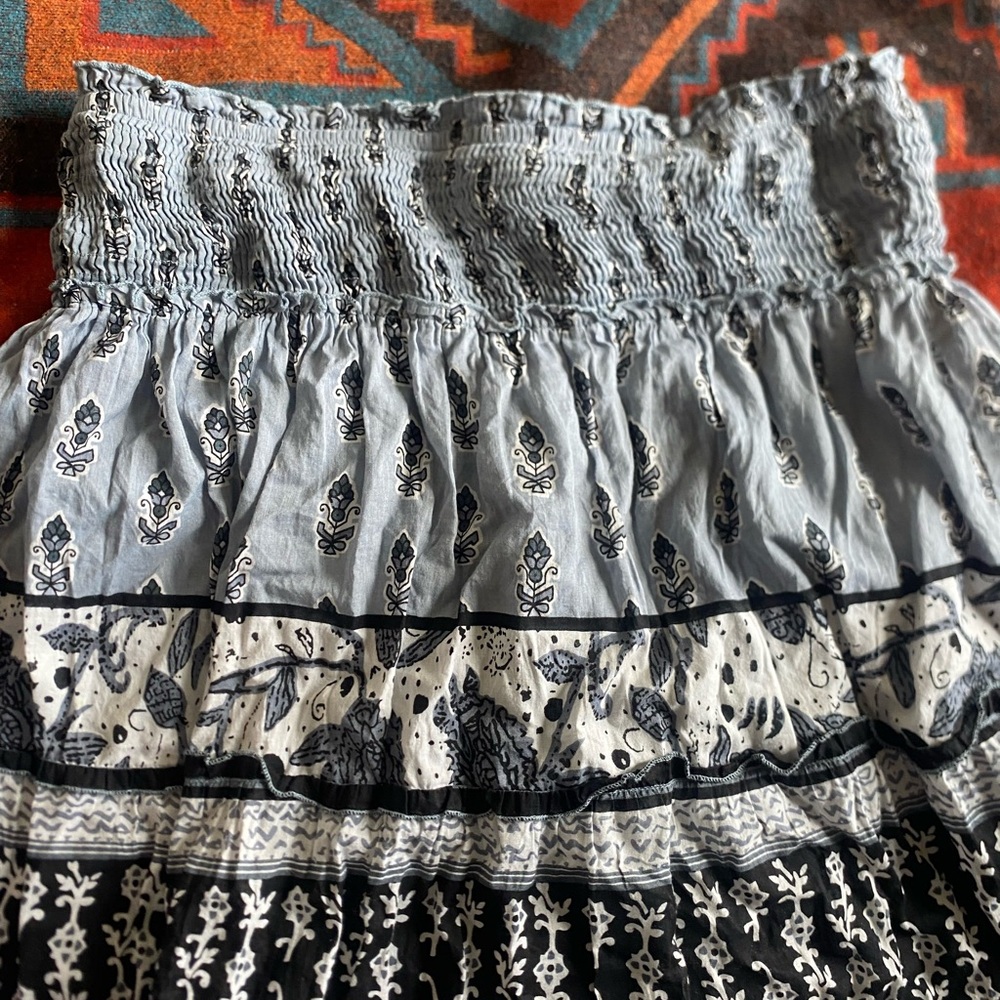 Black and Gray Women's Skirt - Picture 4 of 6